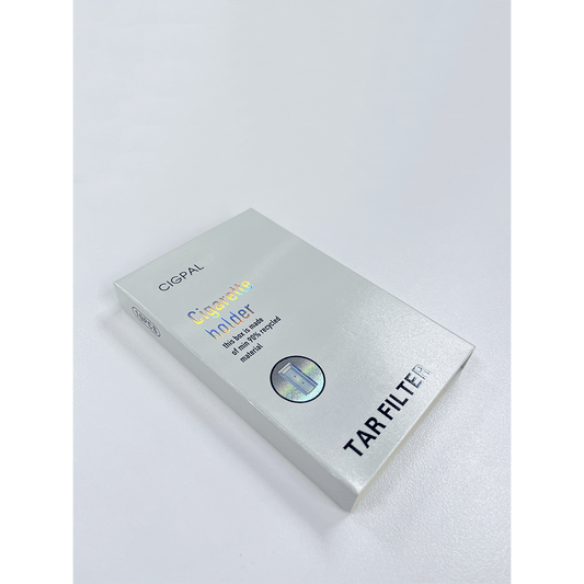 CIGPAL Disposable Cigarette Filters Three-Layer Microporous Multi-Filtering to Reduce Tar and Smoke Stains (8 Per Pack) Elegant and Stylish Design, Suitable for Regular and King Size of Cigarettes